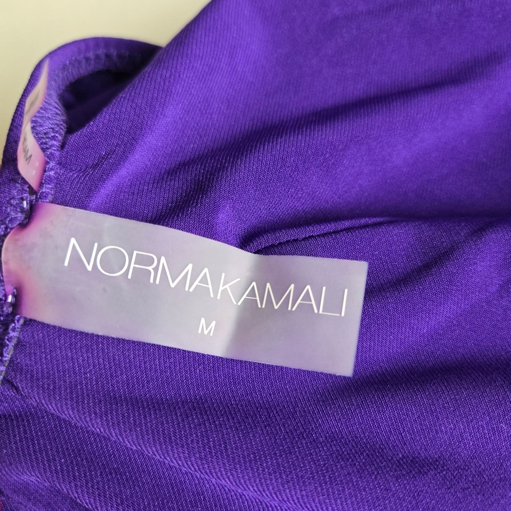 Norma Kamali Purple One Piece Swimsuit - Picture 5 of 8